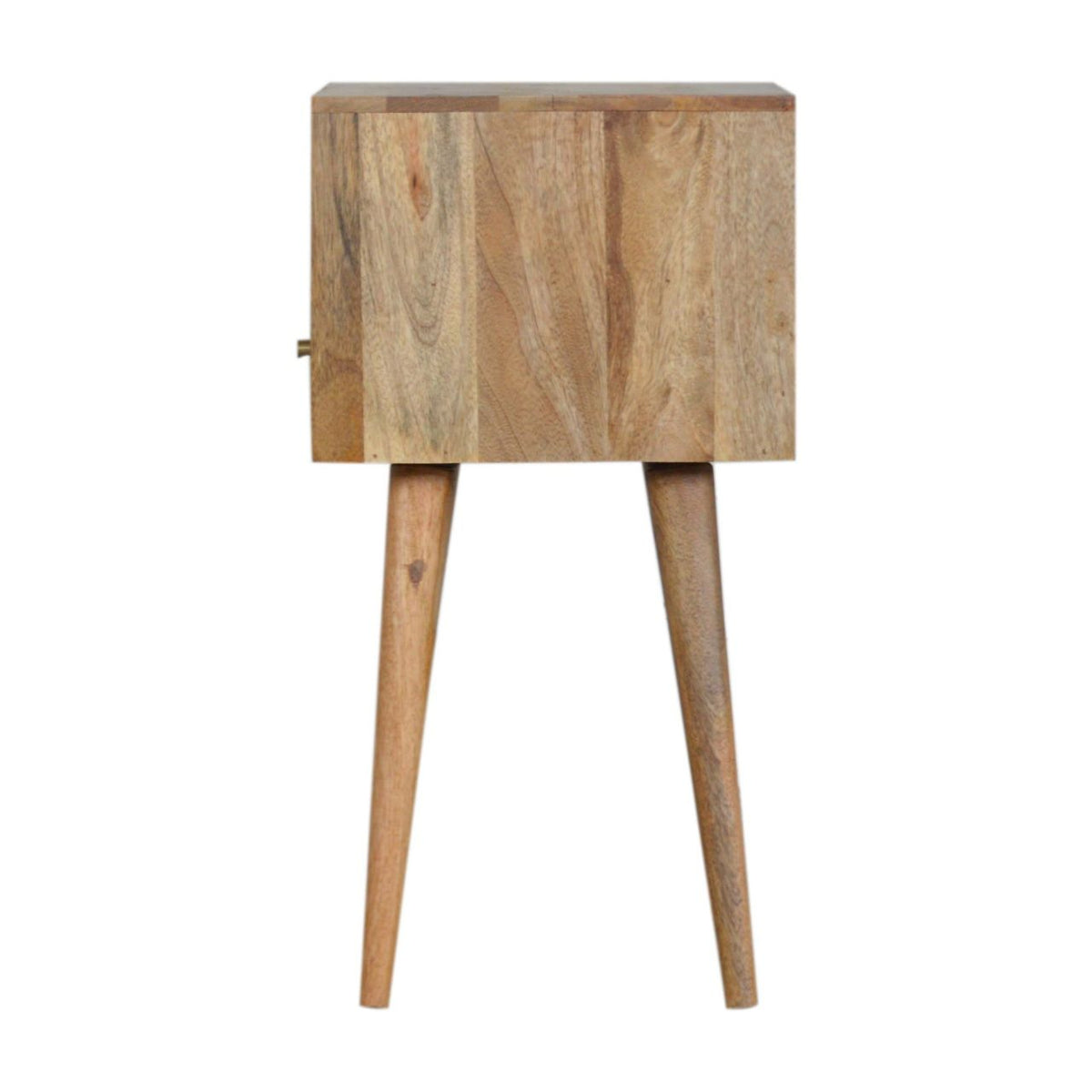 Brass Metal Slot Bedside