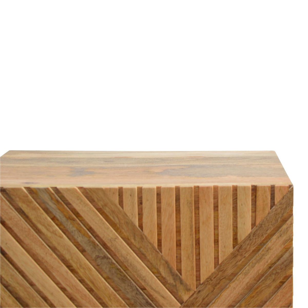 Lille 2 Drawer Oak-ish Bedside