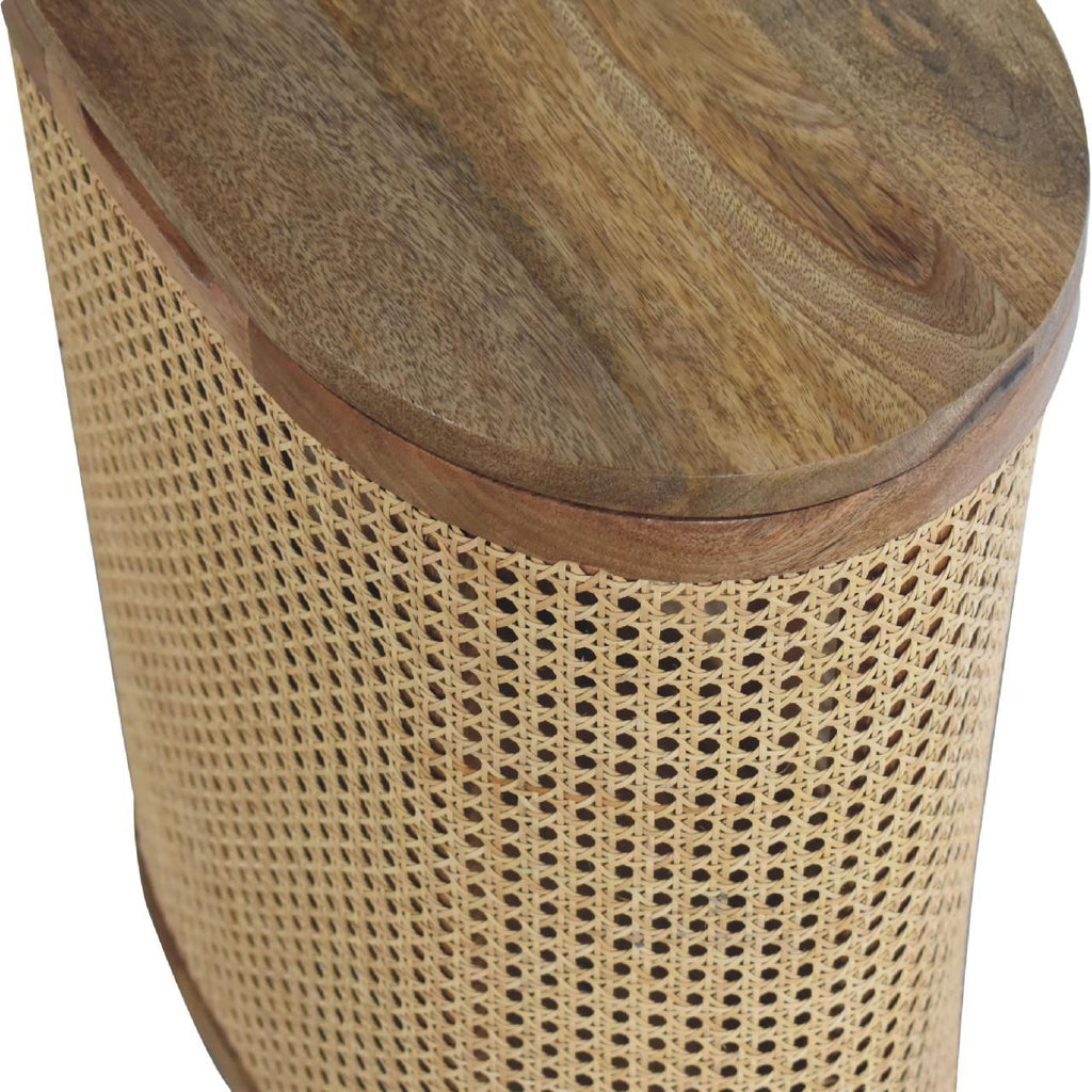 Larissa Round Lid-Up Storage Stool