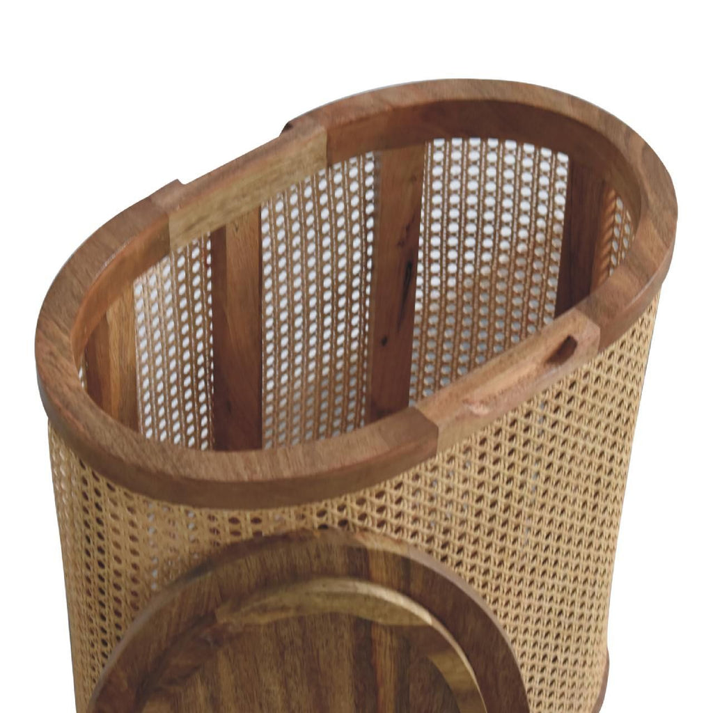 Larissa Round Lid-Up Storage Stool