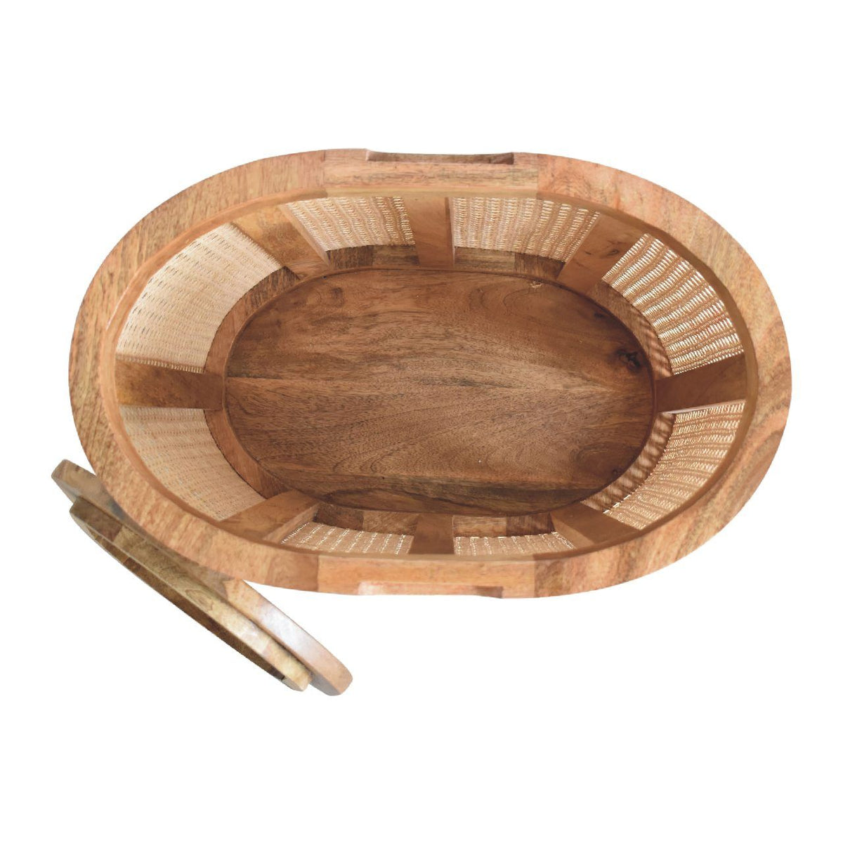 Larissa Round Lid-Up Storage Stool