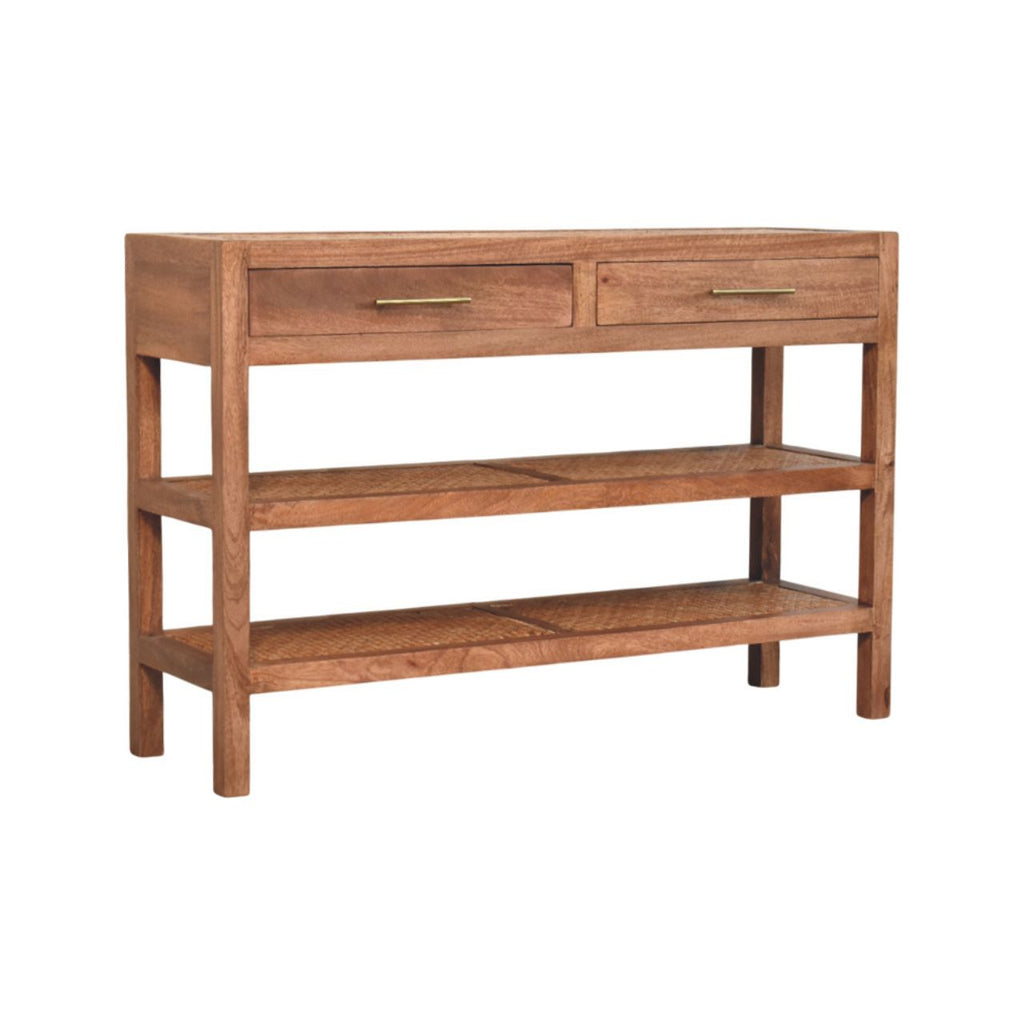 Woven Tier Console