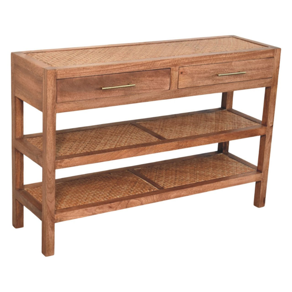 Woven Tier Console