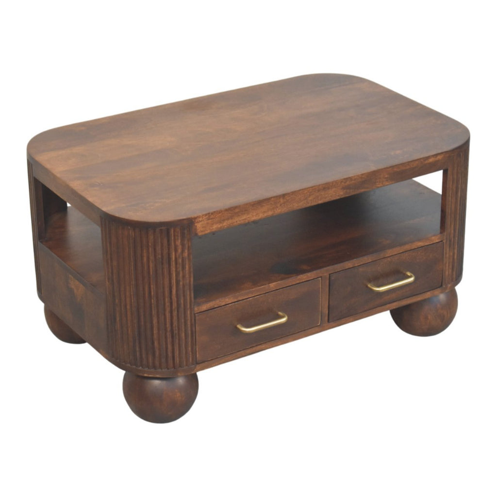 Sphere Leg Coffee Table