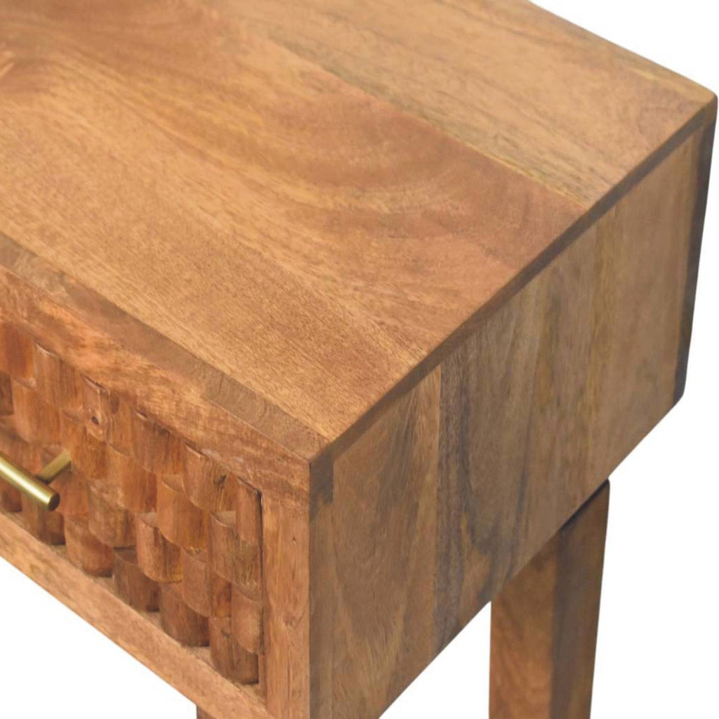 Arno Console Table in Golden Teak