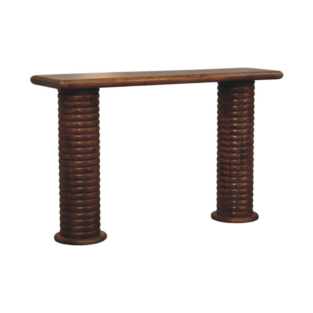 Sculpted Leg Console