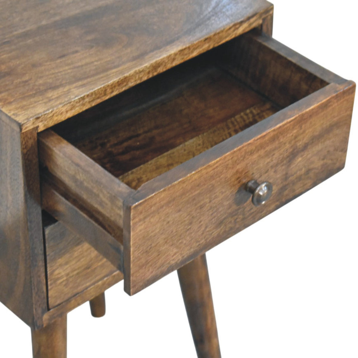 Nordic 2 Drawer Bedside in Classic Grey