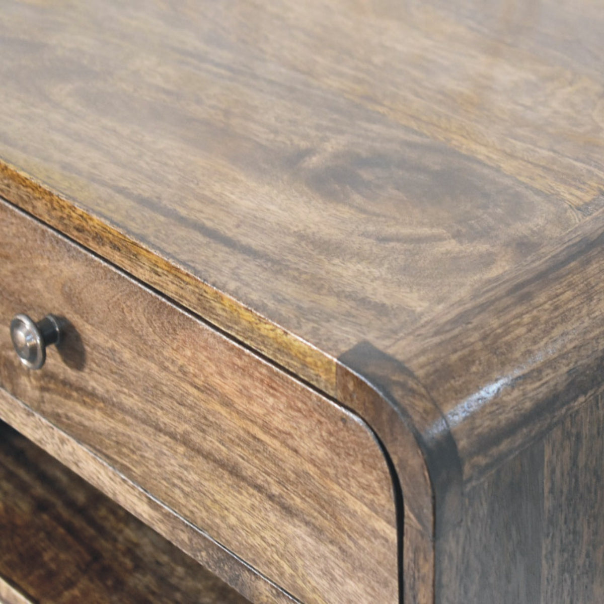 Rounded Edge 1-Drawer Bedside