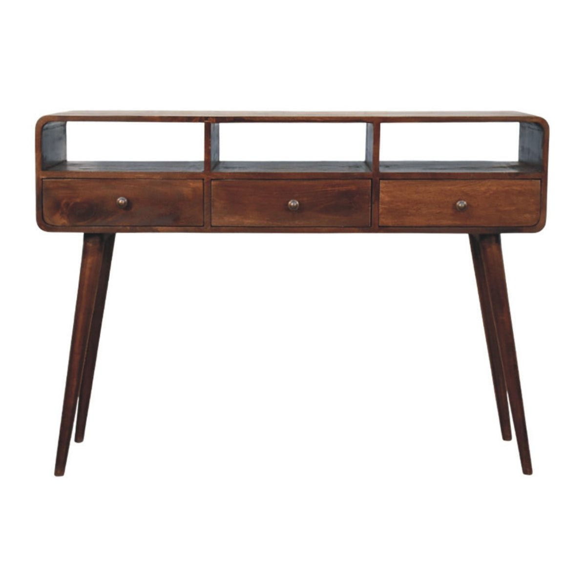 Three Drawer Console Table