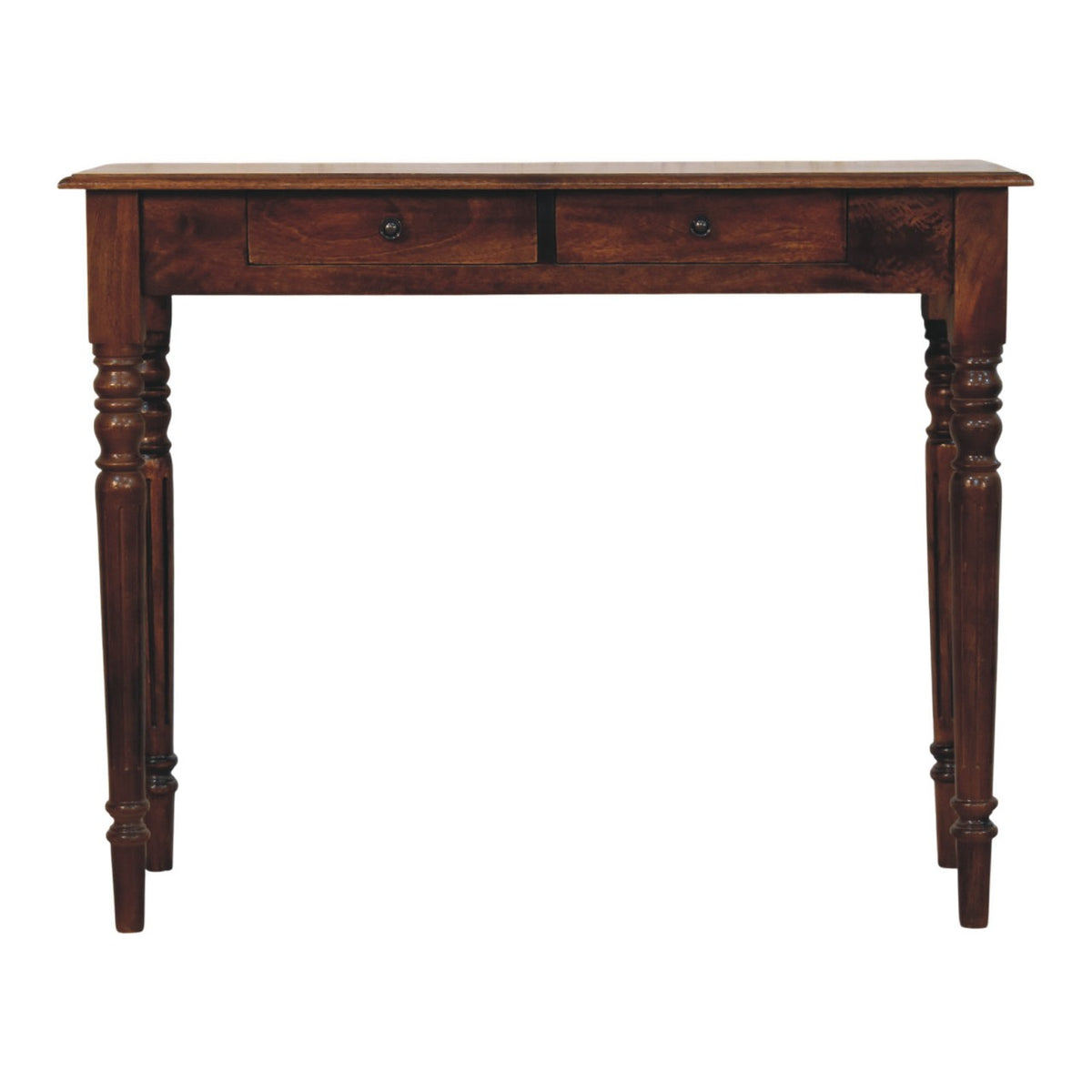 Heritage Turned-Leg Console Table