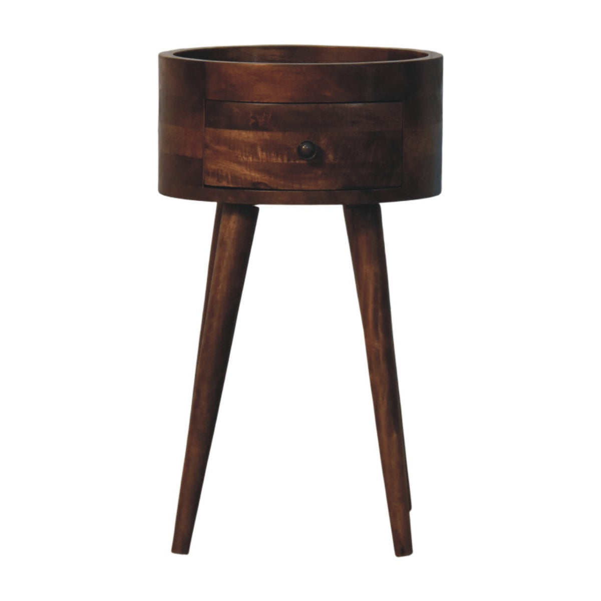 Roasted Almond Halo Side Table