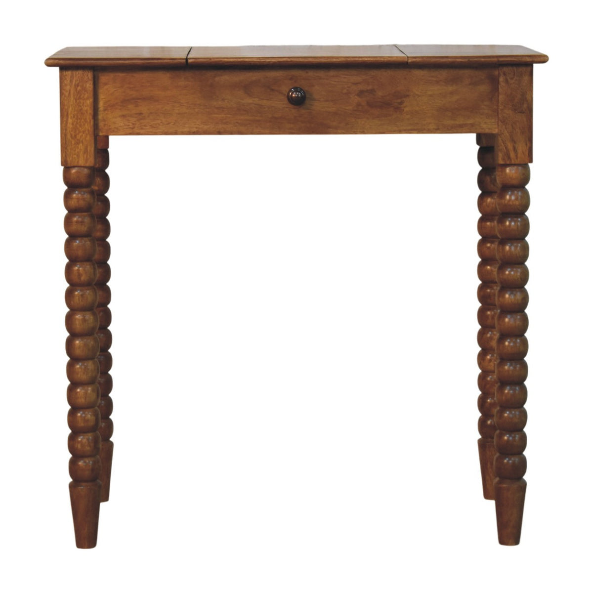 Amber Oak Spindle Dressing Table