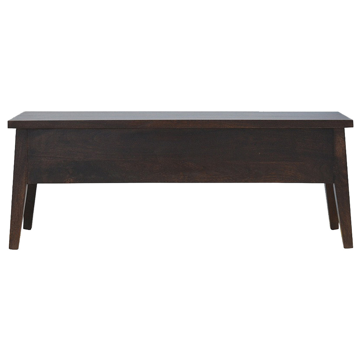 Walnut Hallway Storage Bench